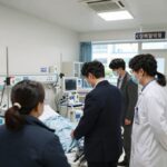 민경욱 전 의원이 의식불명 상태로 치료 중인 서울대병원 중환자실 전경