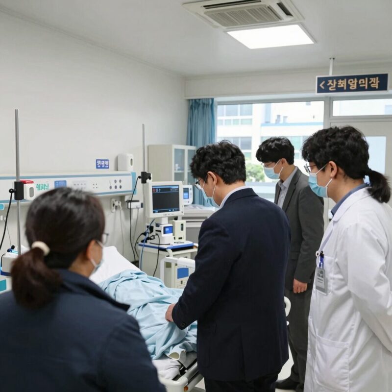 민경욱 의식불명 충격 사건 전말 1 민경욱 전 의원이 의식불명 상태로 치료 중인 서울대병원 중환자실 전경