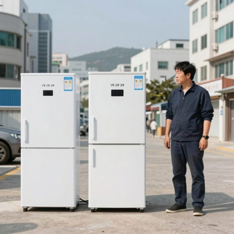 이동식 냉방기 1구 2구 3구 비교 이미지