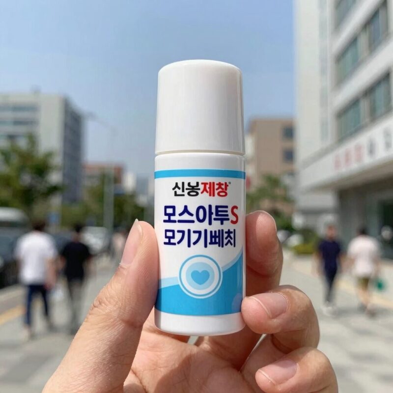 모스키토밀크S 모기기피제 8시간 효과 후기 1 신신제약 모스키토밀크S 롤온 모기기피제 제품 사진