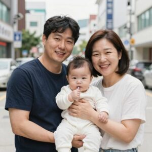 남궁민 진아름 부부 첫 아들 득남 사진 행복한 가족