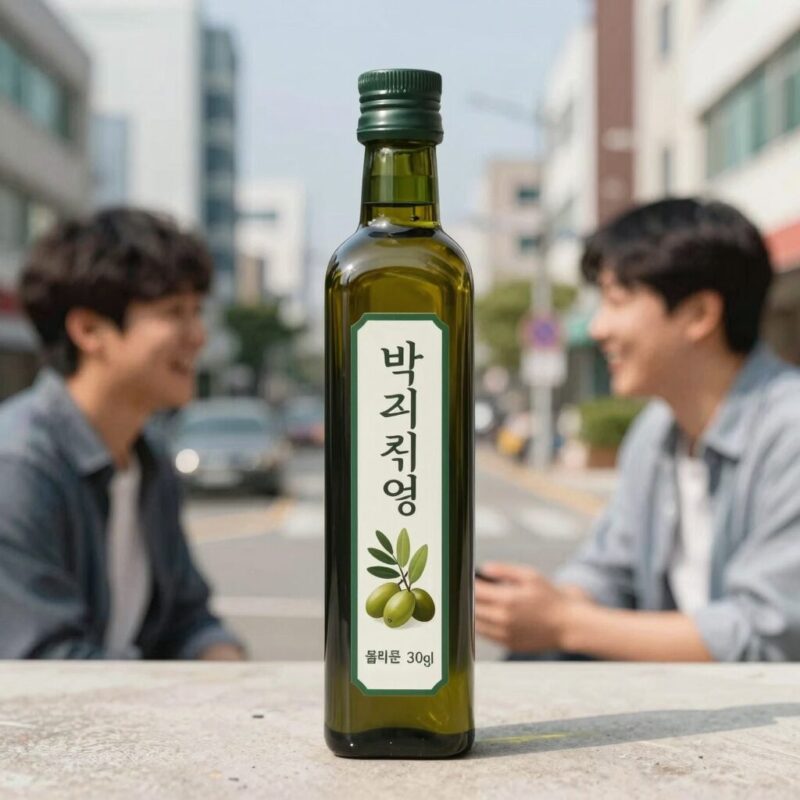 박진영 올리브 오일 하나로 달라지는 요리 1 박진영 올리브 오일 제품 사진