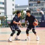 박정은 농구 감독 자녀 없는 진짜 이유 박정은 한상진 부부가 농구장에서 함께 있는 모습