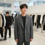 박지현 가수 패션 변신 나혼산 CF모델까지 가수 박지현이 한남동 쇼룸에서 밝은 표정으로 패션 변신을 시도하는 모습
