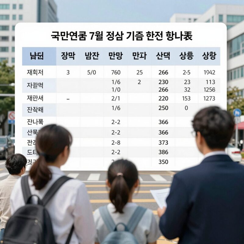 국민연금 7월 정산 감액 기준 완화 1 국민연금 7월 정산 기준 변경 비교표 재취업자 감액 면제 소득 상향