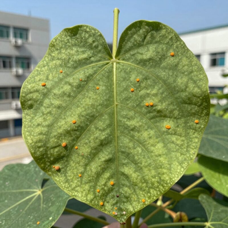 고추탄저병 피해 막는 확실한 예방 관리법 1 고추 탄저병 병징 움푹 팬 반점과 주황색 포자 덩어리