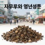 자두의 효능과 영양성분을 설명하는 사진