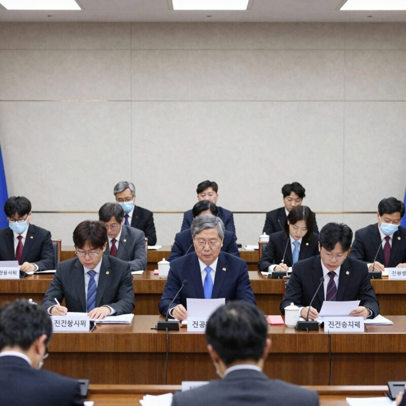 전건송치제 뜻과 쟁점 완벽 분석 1 국회 법사위 비공개 회의에서 전건송치제 논의하는 모습