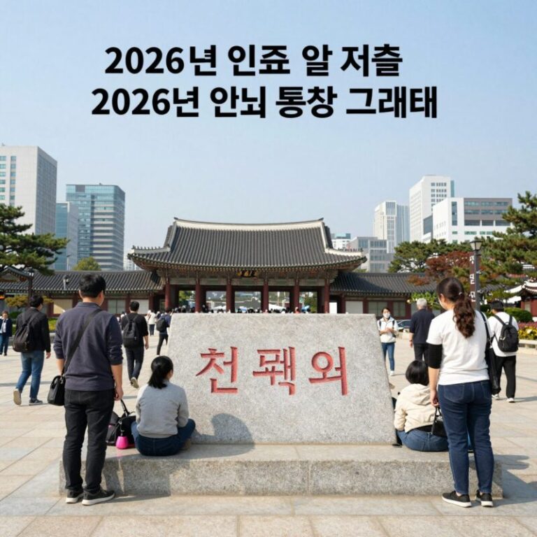 2026년 인구의날 저출산 통계 그래프