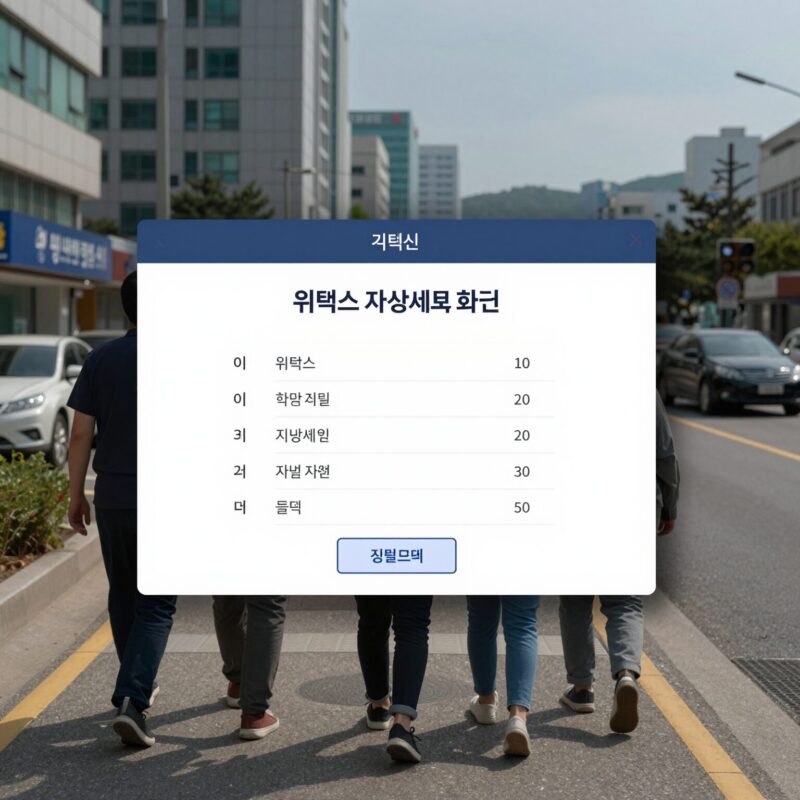 2026년 7월 재산세 조회 납부 기간 확인 1 위택스 재산세 조회 화면 로그인 후 나의 할일에서 지방세 항목 클릭
