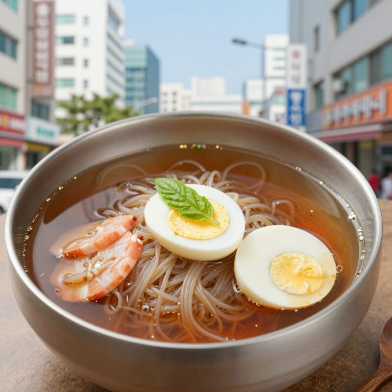 풀무원 평양물냉면 육수와 해들인 얼음골 냉면육수 한눈 비교 풀무원 냉면 육수와 해들인 냉면육수 비교 사진