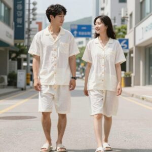 풍기인견잠옷 여름용 시원한 소재