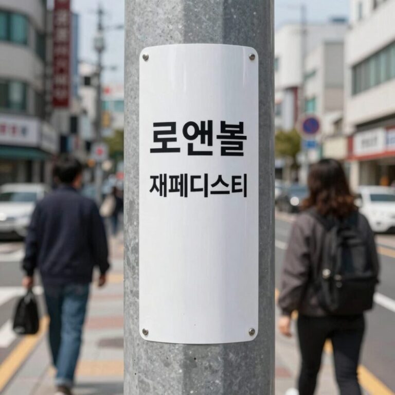 로엔블 젤페디스티커 부착 후 광택과 밀착력
