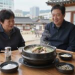 2026년 중복 날짜와 삼계탕 준비 2026년 복날 집에서 끓인 삼계탕 사진 식탁 위에 뚝배기에 담긴 삼계탕과 함께 소금 후추가 옆에 놓여 있다