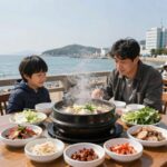 해운대 삼계탕 맛집 뚝배기 삼계탕 상차림