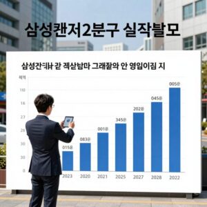 삼성전자 2분기 실적 발표 그래프와 매출 및 영업이익 추이