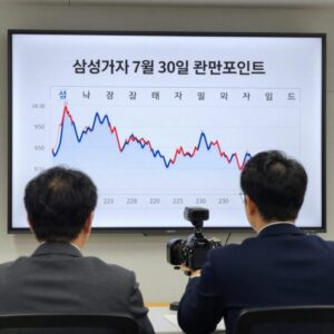 삼성전자 주가 7월 30일 컨퍼런스콜 관전 포인트 차트와 일정