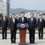 이 대통령 샌프란 AI 선언 의미와 미래 전망 샌프란시스코 AI 서밋에서 이 대통령이 AI 선언을 발표하는 장면