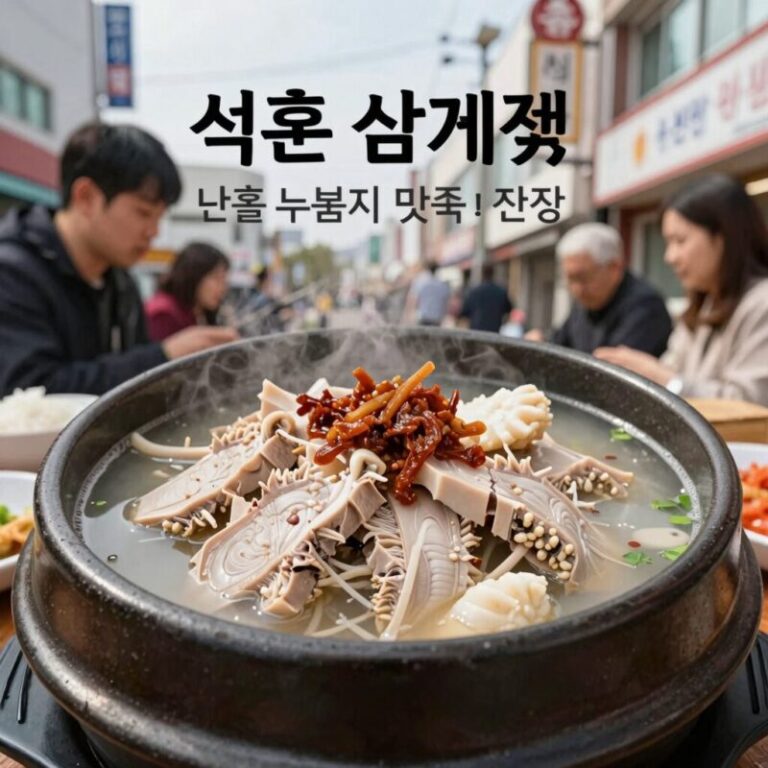 석촌 삼계탕 맛집 누룽지 닭죽 포장 사진