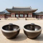 서울콩국수 진주회관 vs 진주집 비교 진주회관과 진주집 콩국수 그릇 비교 사진