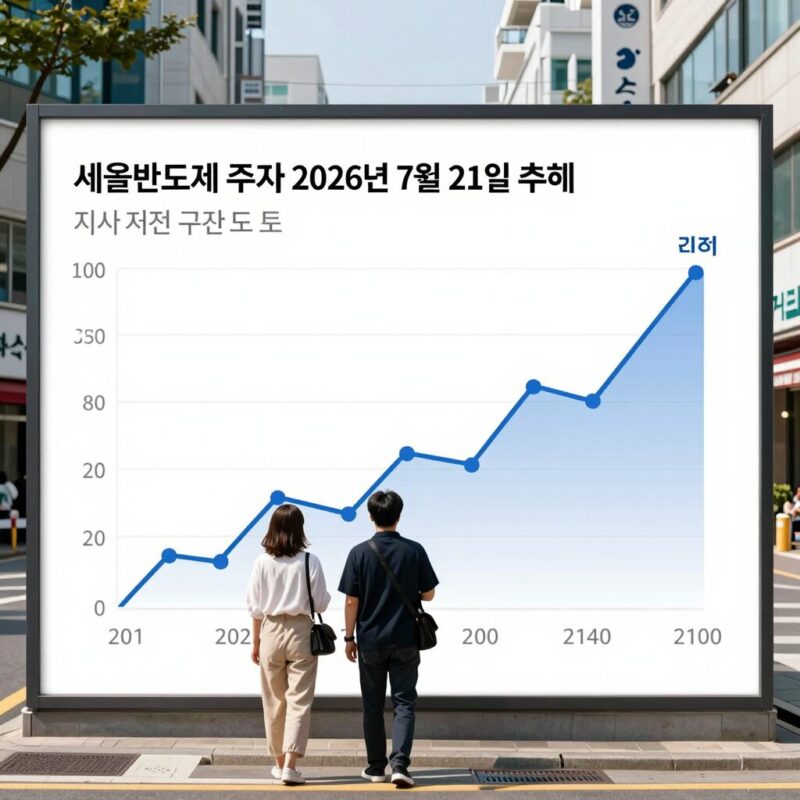 서울반도체 주가 14000원 돌파 상승 지속까 1 서울반도체 주가 차트 2026년 7월 21일 현재 상승 추세와 지지 저항 구간 표시