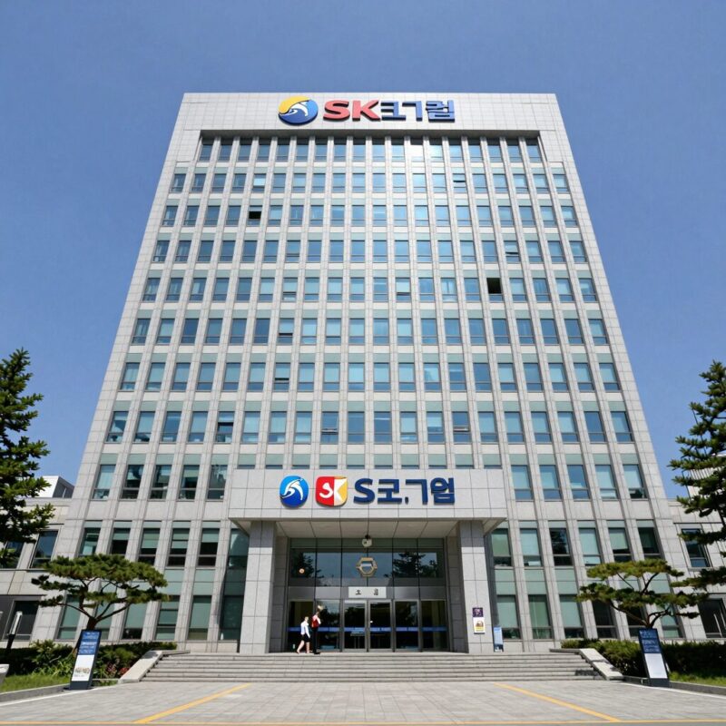 노소영 최태원 재산분할소송 판결과 의미 1 SK그룹 본사 건물 외관과 회사 로고