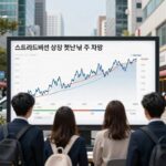 스트라드비젼 상장 첫날 주가 차트와 유통물량 분석