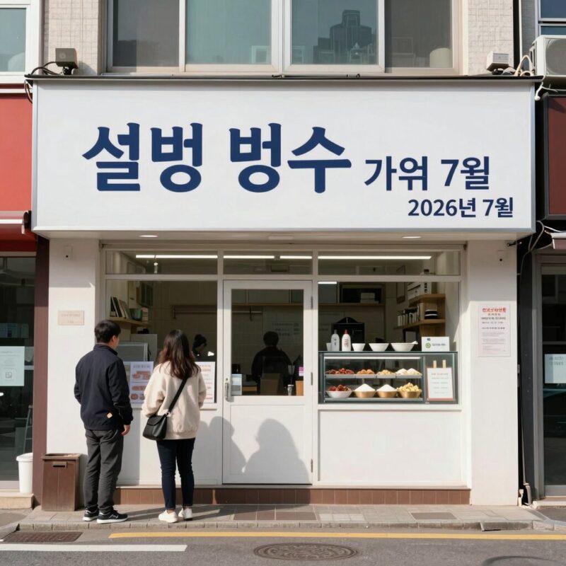 설빙 빙수 가격 2026 최신 메뉴 1 설빙 빙수 메뉴판 가격 2026년 7월