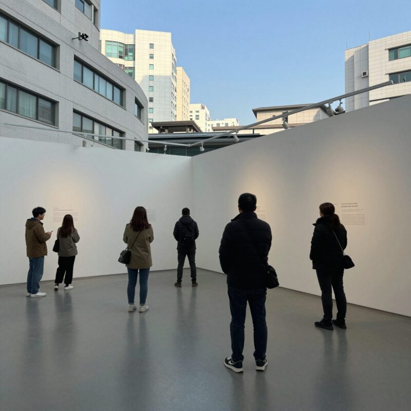 여름 실내 데이트 추천 코스 7 1 광명동굴 내부 미디어아트 쇼가 펼쳐지는 모습