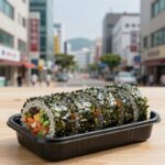 여름철 도시락 싸기 꿀팁과 추천 반찬 여름철 도시락으로 추천하는 들깨 오이김밥 완성 사진