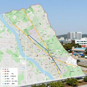토지거래허가구역 지정 지역 지도와 주요 규제 내용