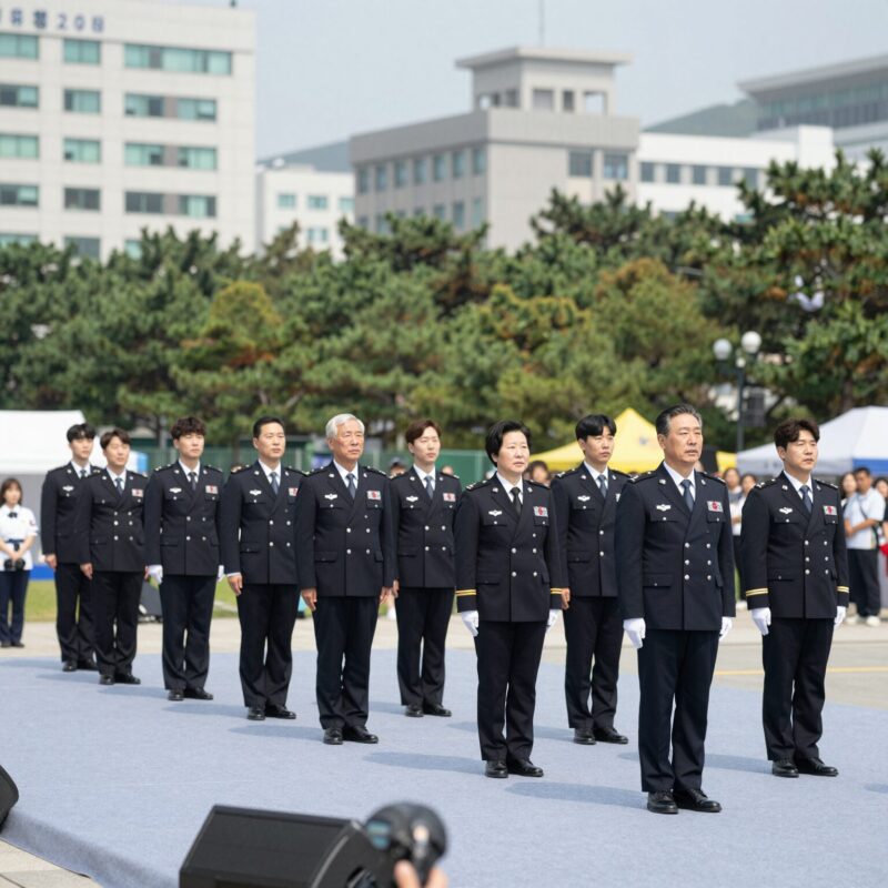 2026년 유엔군 참전의 날 기념식 사회자가 무대에서 행사를 진행하는 모습