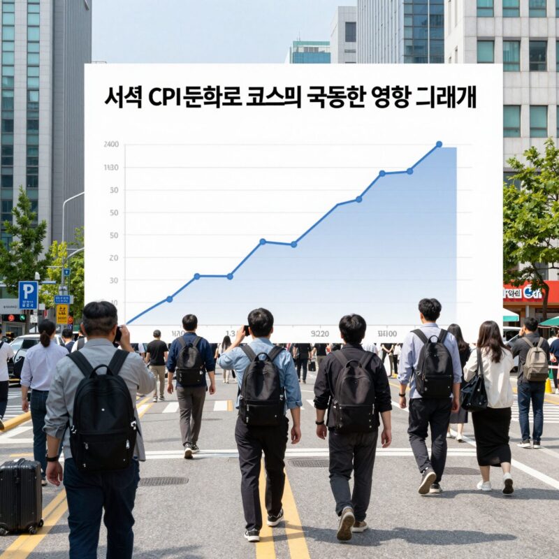 미국 CPI 둔화에 코스피 7% 급등 1 미국 CPI 둔화로 코스피 급등한 영향 분석 그래프