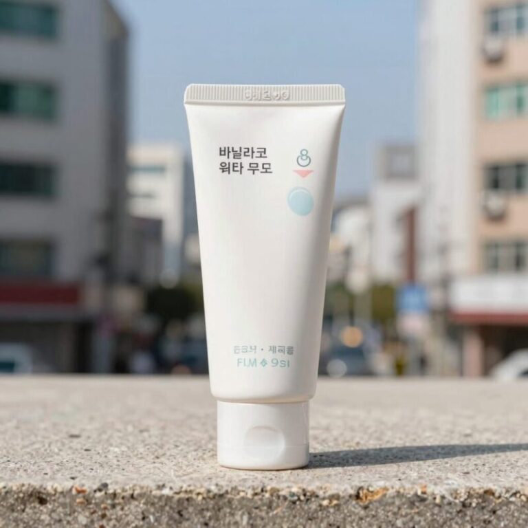 올리브영에서 판매 중인 바닐라코 워터프루프 선크림 제품 사진