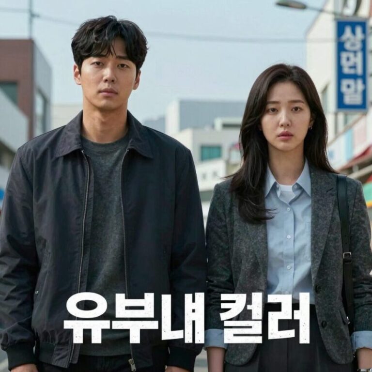유부녀 킬러 드라마 포스터 공효진 정준원