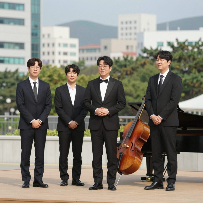 김민하 배우 제31회 부산국제영화제 개막식 사회자 선정과 청룡시리즈어워즈 재즈 무대 모습