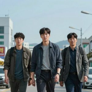 넷플릭스 들쥐 류준열 설경구 이규형 추적 스릴러 포스터