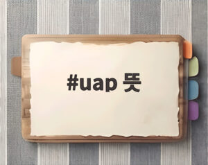 uap 뜻