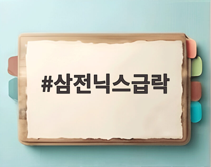 삼전닉스 급락 원인과 앞으로 전망 1 삼전닉스급락