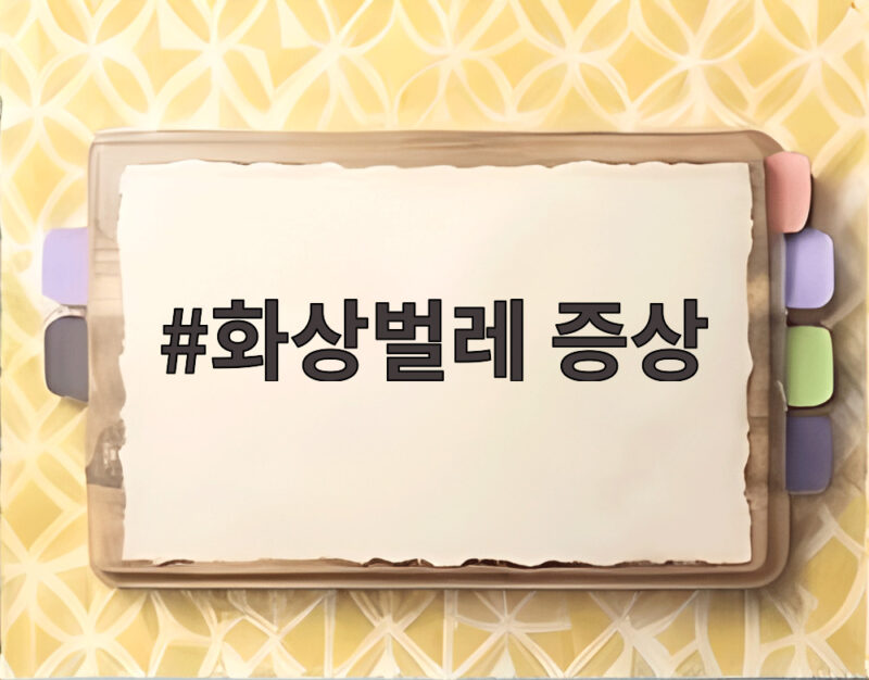 여름철 화상벌레 증상 닿기만 해도 통증 주의 1 화상벌레 증상