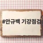 안규백 기강점검