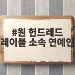 원헌드레드 소속 연예인 대표 구속 원 헌드레드 레이블 소속 연예인
