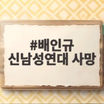 배인규 신남성연대 대표 사망 사건 전말 배인규 신남성연대 사망