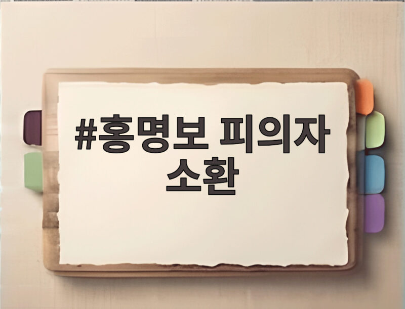 홍명보 피의자 소환 축구협회 수사 본격화 1 홍명보 피의자 소환