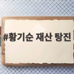 황기순 재산 탕진 이후 필리핀 은신 황기순 재산 탕진