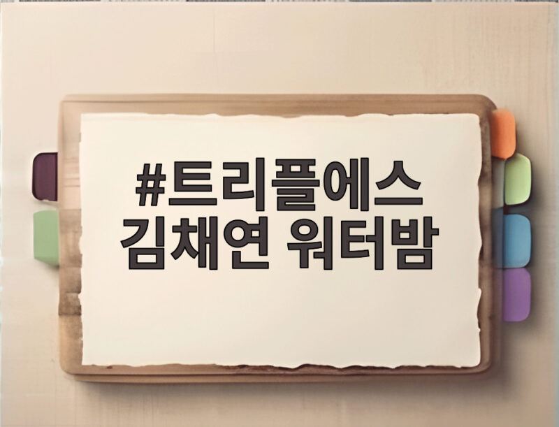 트리플에스 김채연 워터밤 여신 인기 1 트리플에스 김채연 워터밤