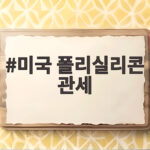 미국 폴리실리콘 관세 발표 국내 영향 미국 폴리실리콘 관세
