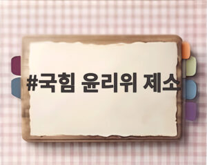 국힘 윤리위 제소