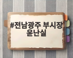 전남광주 부시장 윤난실