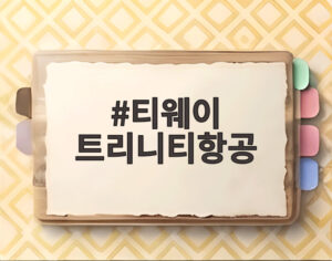 티웨이 트리니티항공